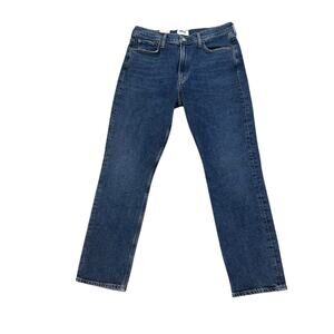 AGOLDE Jeans Womens 30 Blue Medium Wash Straight Leg Low Stretch Organic Denim